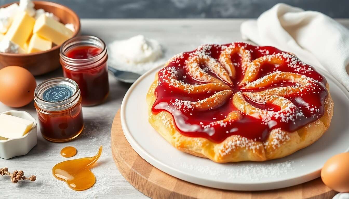 Galette des rois sablée à la confiture : recette facile et gourmande