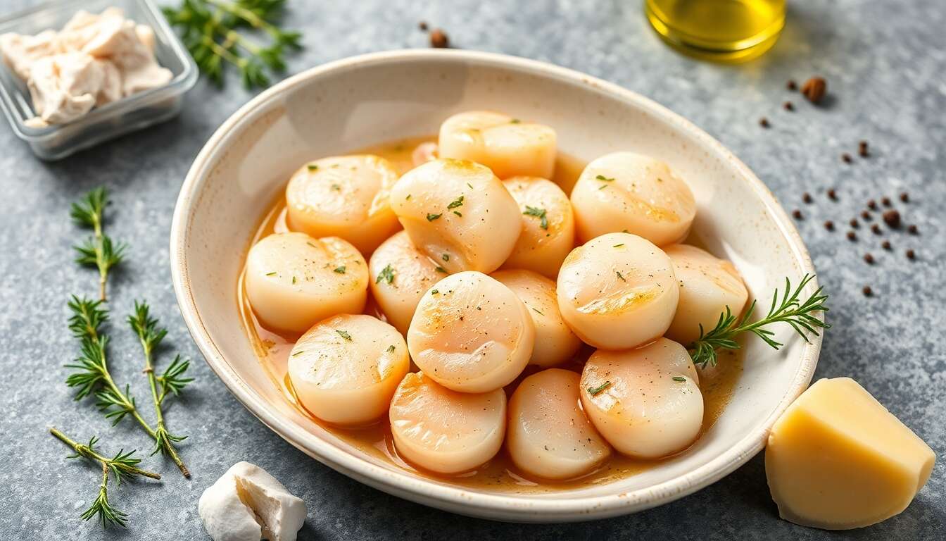 Recette Noix de Saint-Jacques au Foie Gras