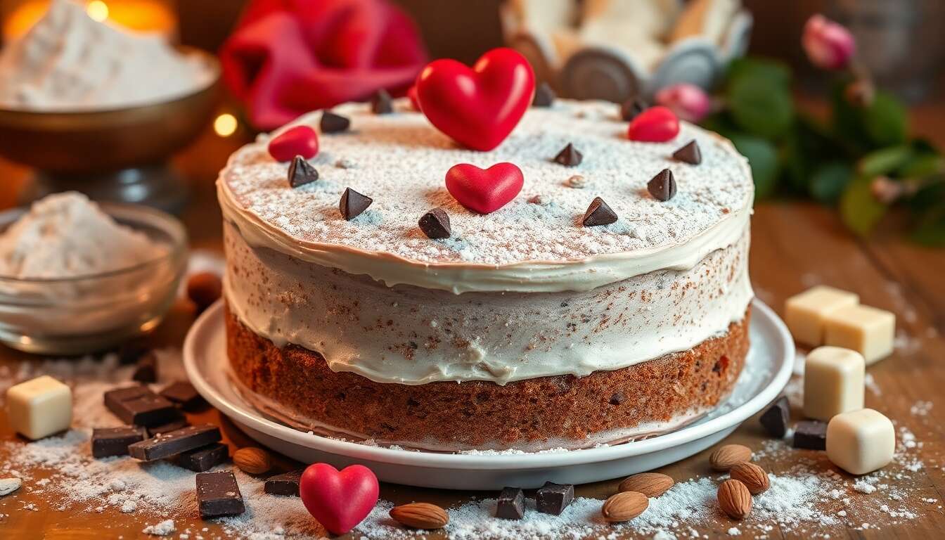 Gâteau Saint-Valentin : recette Romantique et Délicieuse