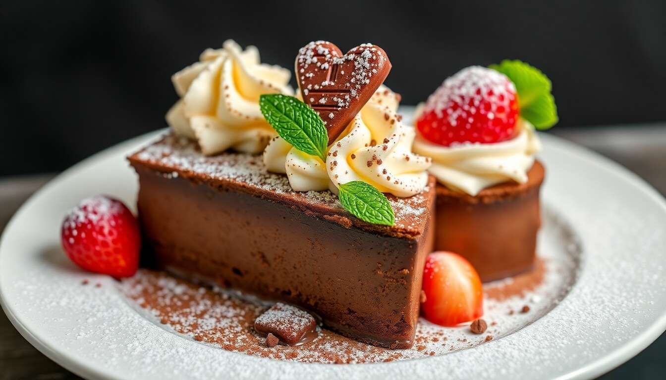 Recette gourmande : l'éclat d'amour au chocolat