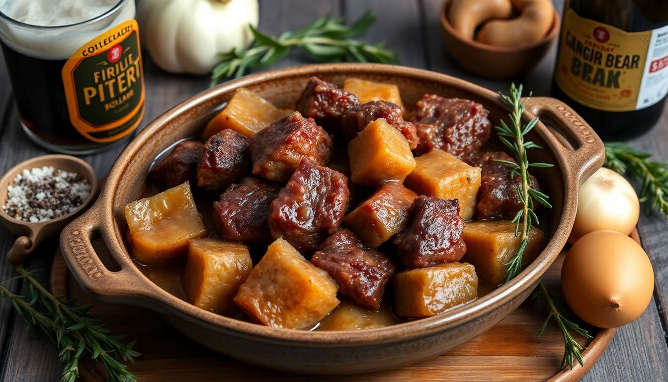 Carbonade de sanglier au Cookeo : recette savoureuse et facile