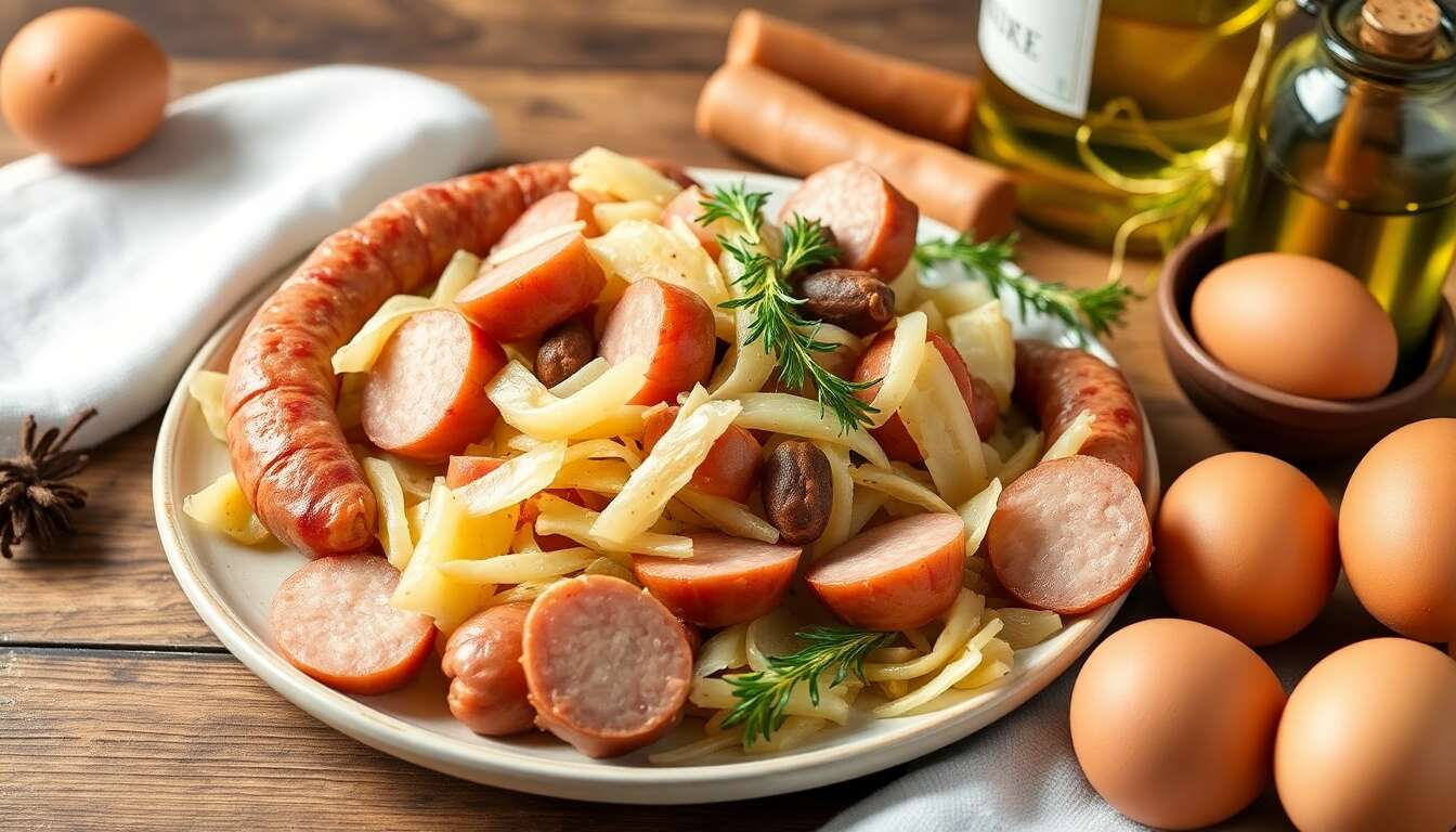 Choucroute classique au Cook Expert : recette facile et rapide