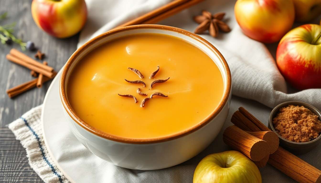 Recette de soupe de pommes maison