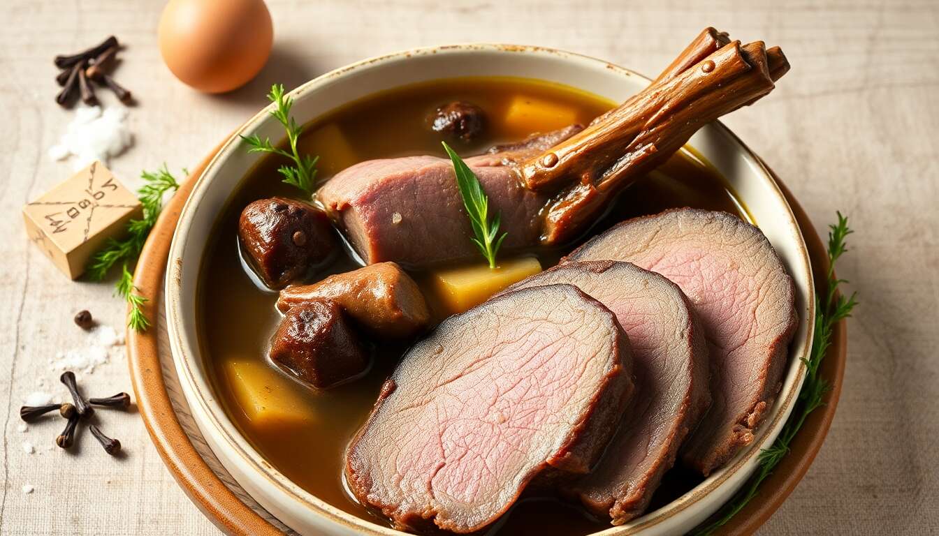 Recette traditionnelle : pot-au-feu au plat de côte et gîte