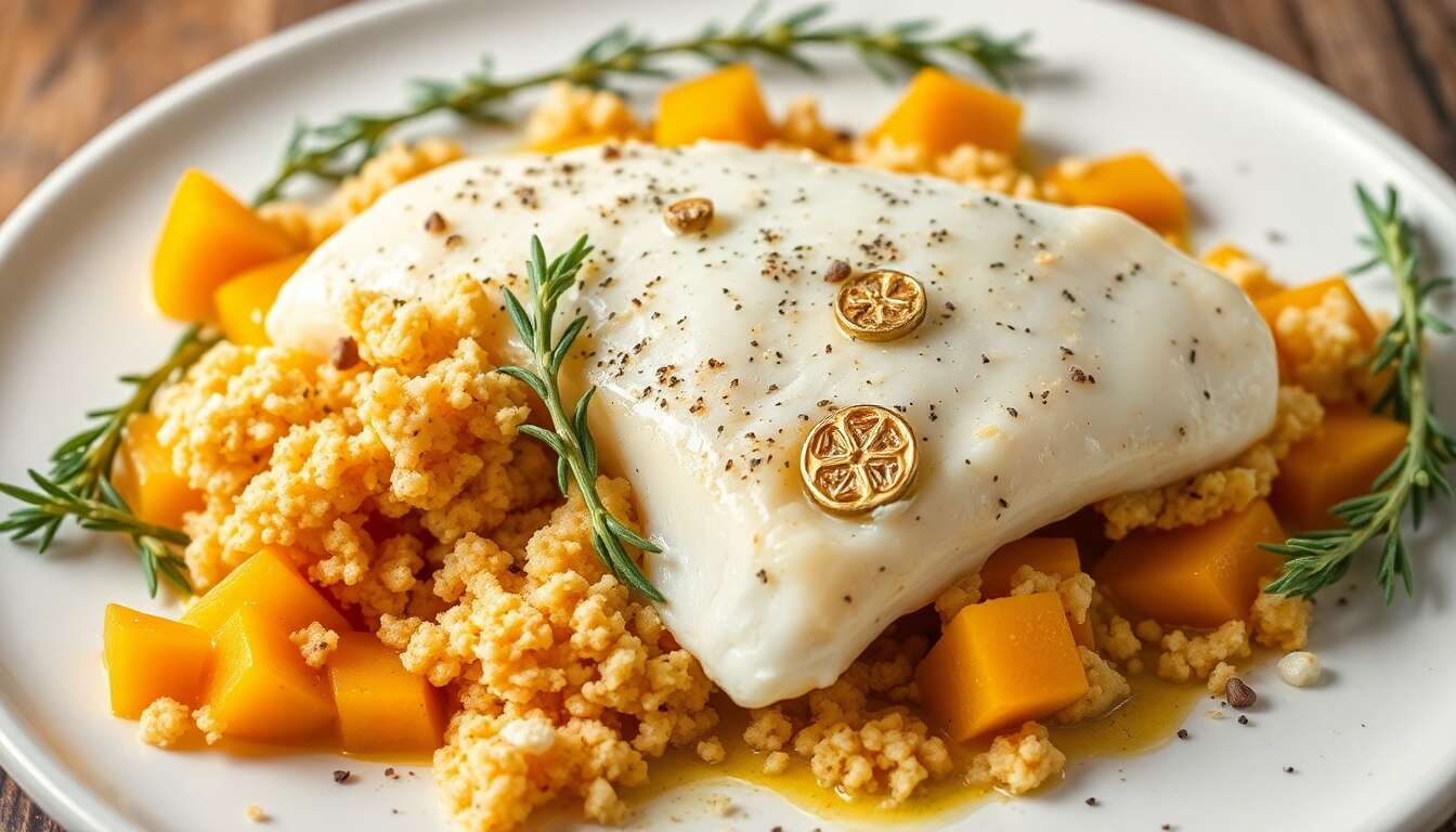 Butternut farcie au poisson : recette gourmande et saine