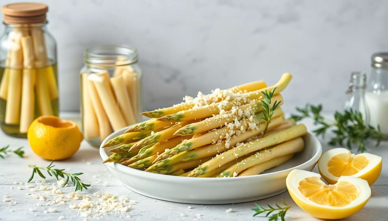 Asperges au parmesan : une entrée gourmande et raffinée