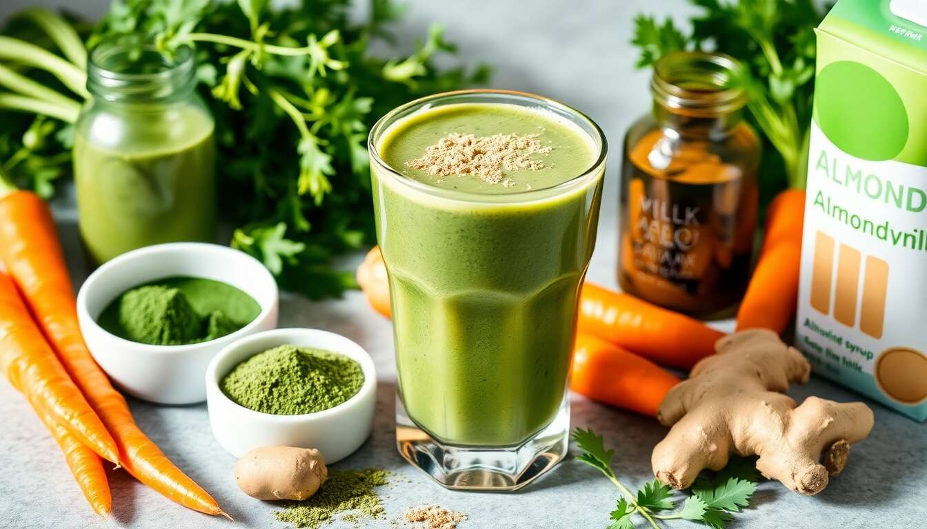 Smoothie vitalité aux légumes : recette énergisante