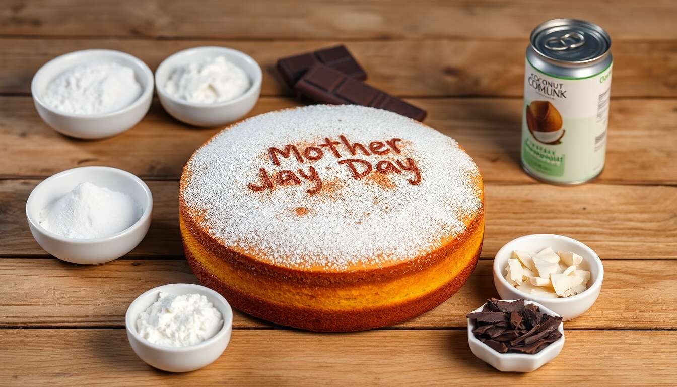 Gâteau original pour la fête des mères : recette facile