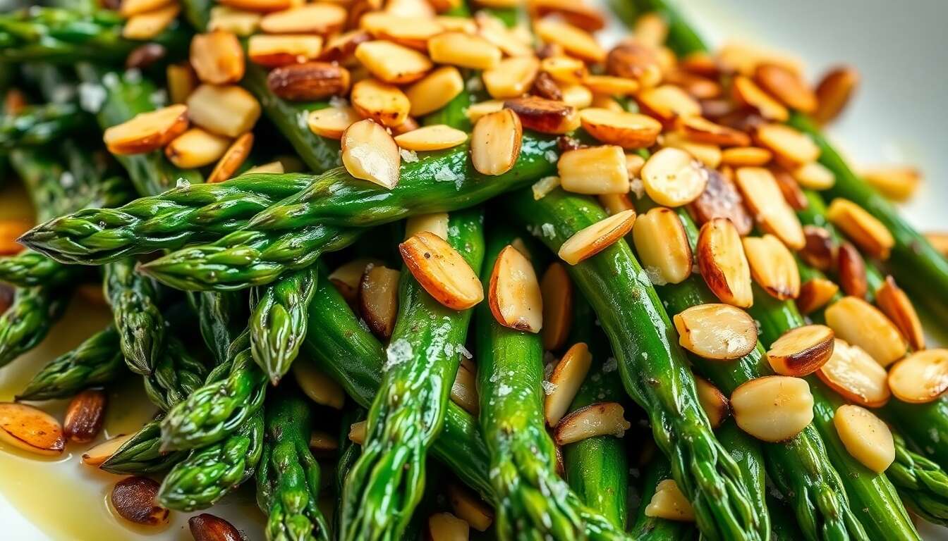 Asperges grillées aux amandes par le Chef Philippe Etchebest : la recette savoureuse
