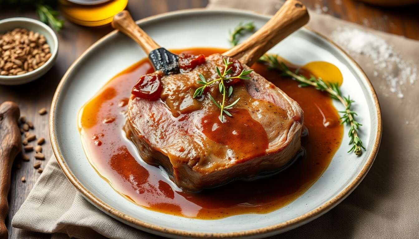 Selle d'agneau en venaison : recette gourmande et raffinée