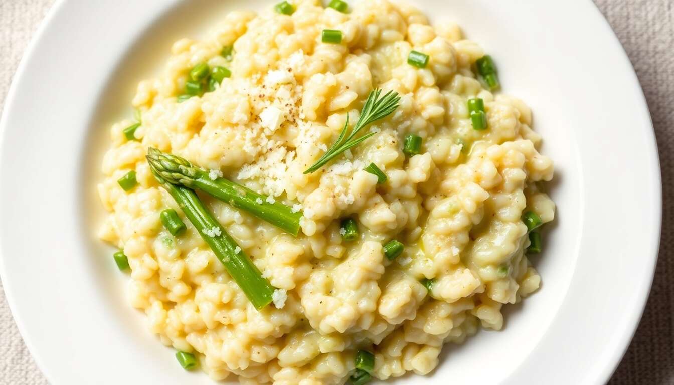 Risotto d'asperges au Companion : recette facile et savoureuse