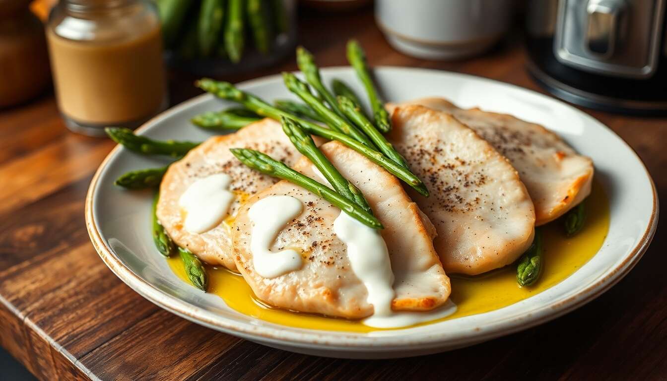 Veau aux asperges : recette gourmande et facile