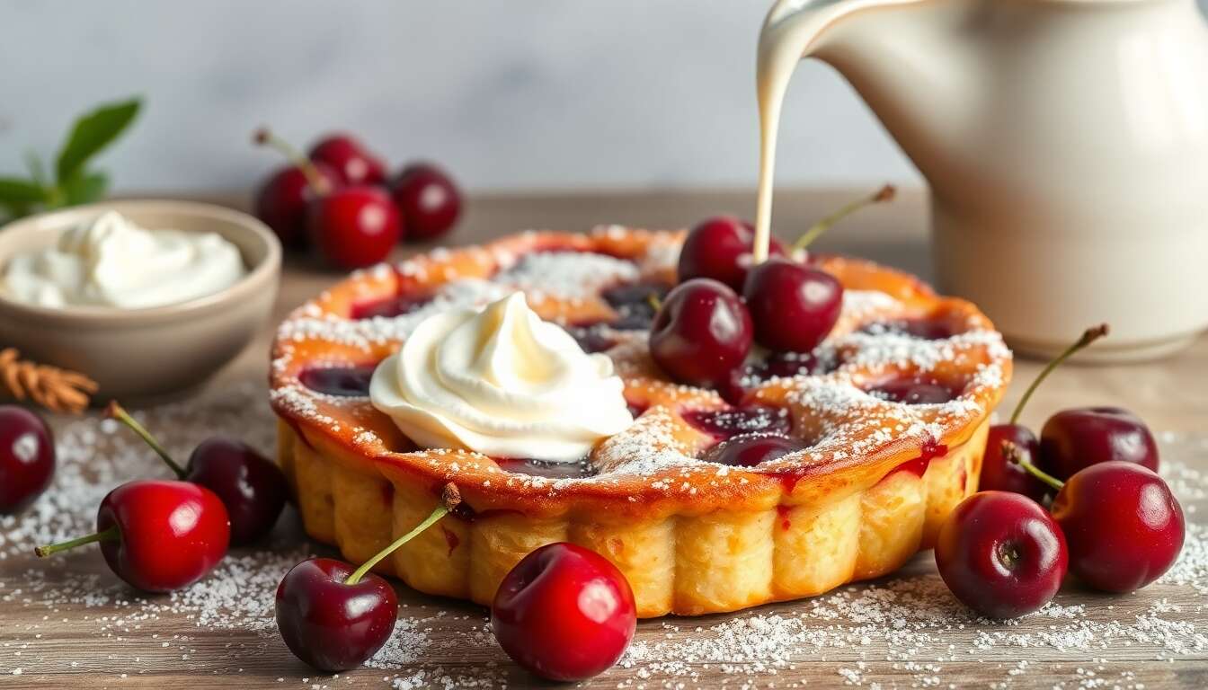 Clafoutis cerises : la recette incroyable à tester !