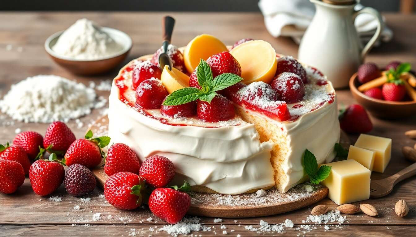 Fraisier du Chef Liguori : recette Gourmande et Facile