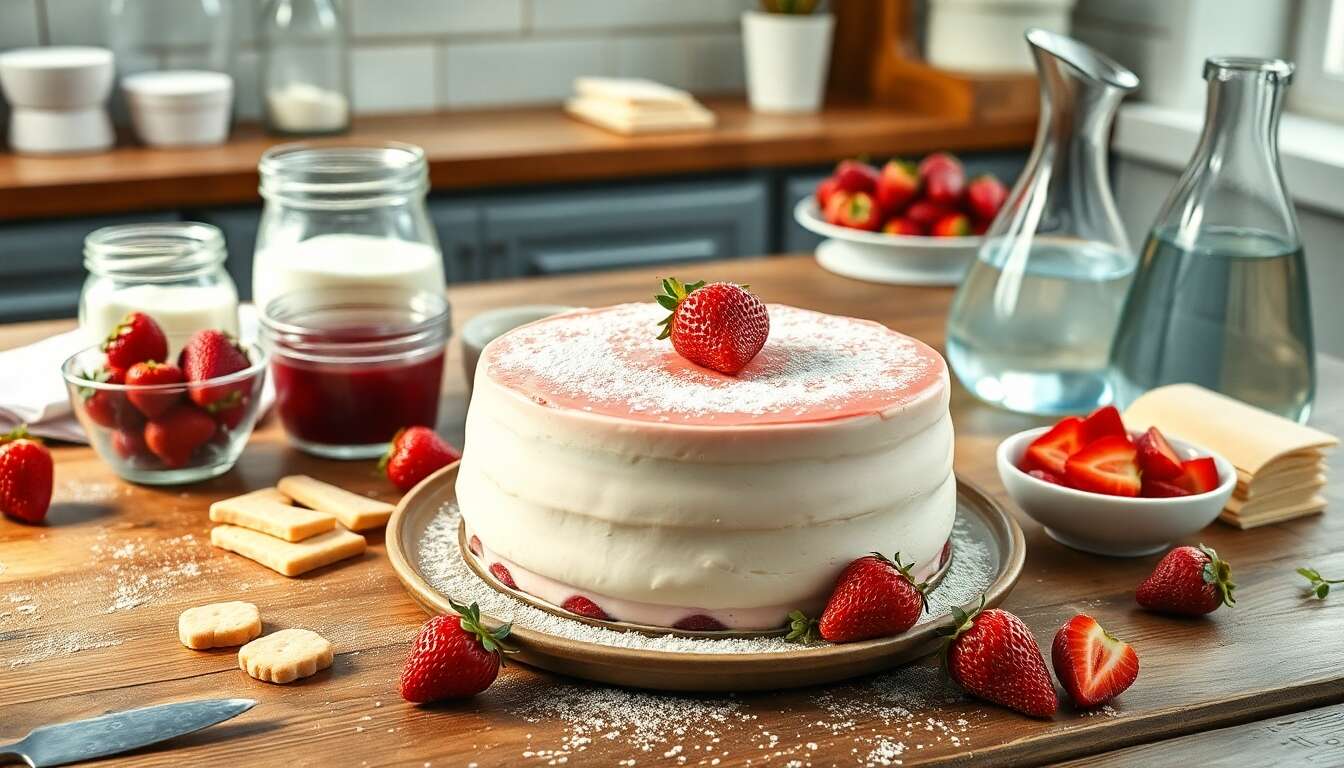 Bavarois aux fraises de ma grand-mère : recette gourmande et authentique