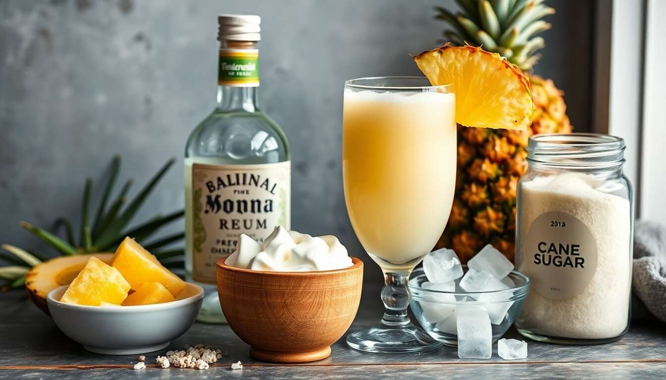 Recette authentique de Piña Colada maison