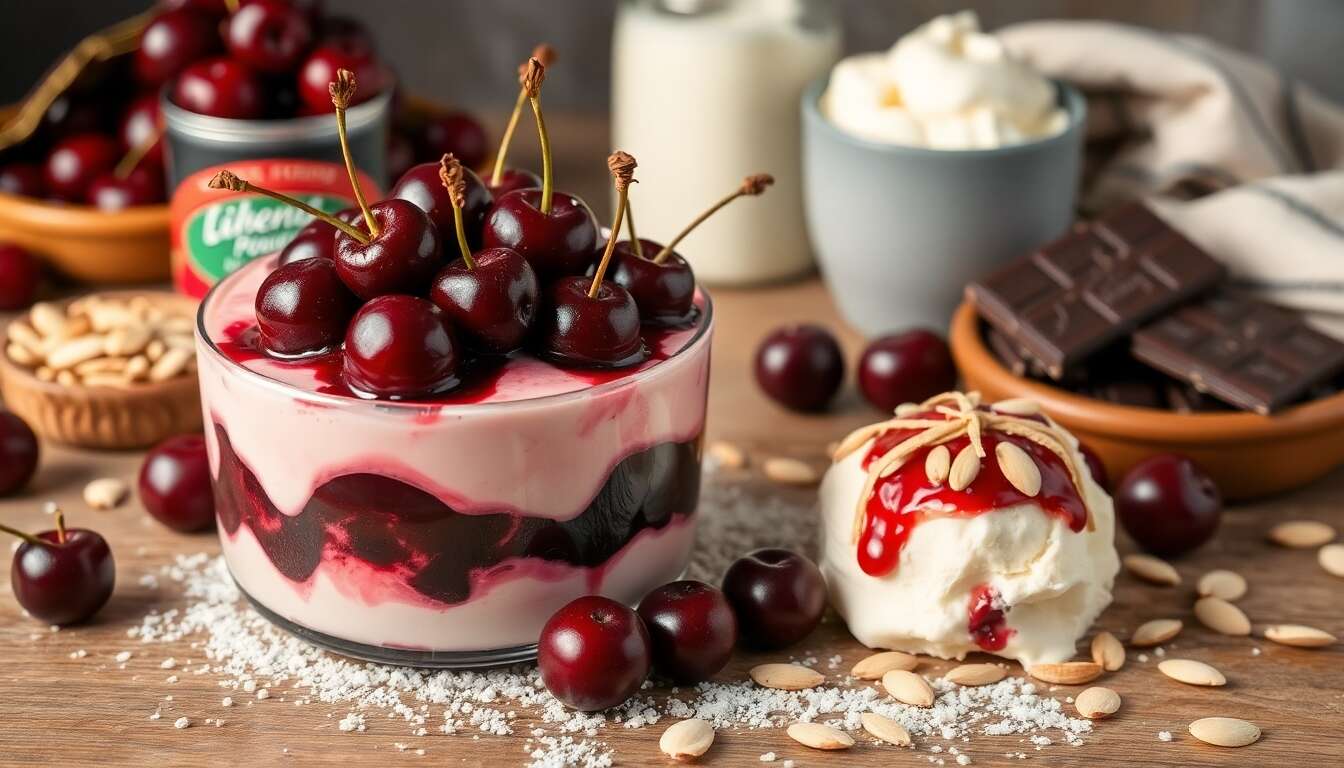 Chaud-froid aux cerises : une recette gourmande