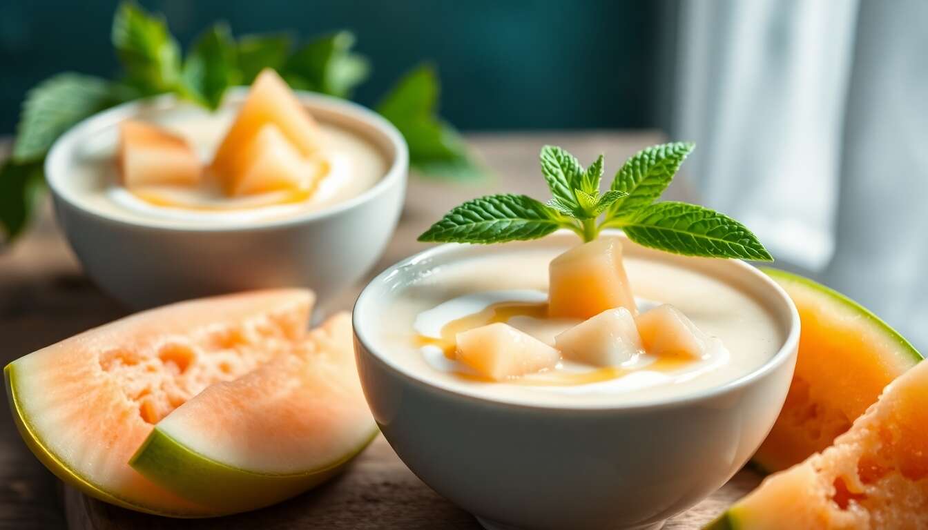 Soupe de melon : recette rafraîchissante d'été