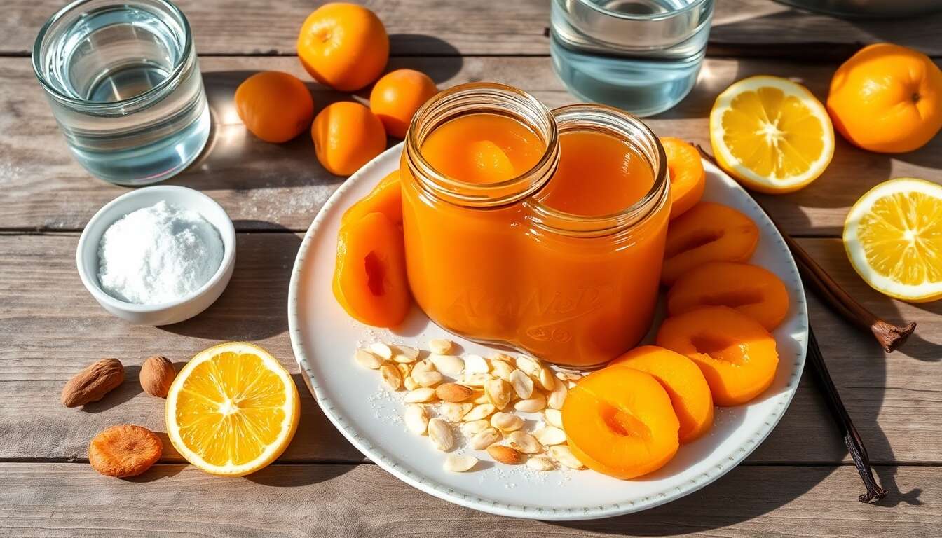 Confiture abricot amande au Thermomix : recette facile et délicieuse