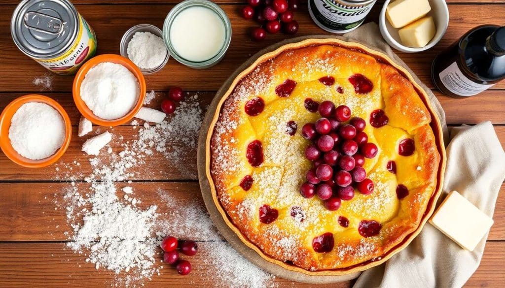 Recette facile de clafoutis aux groseilles