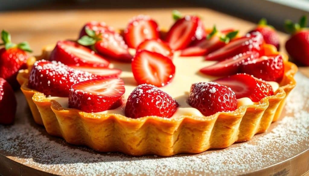 Tarte aux fraises facile et rapide : la recette minute