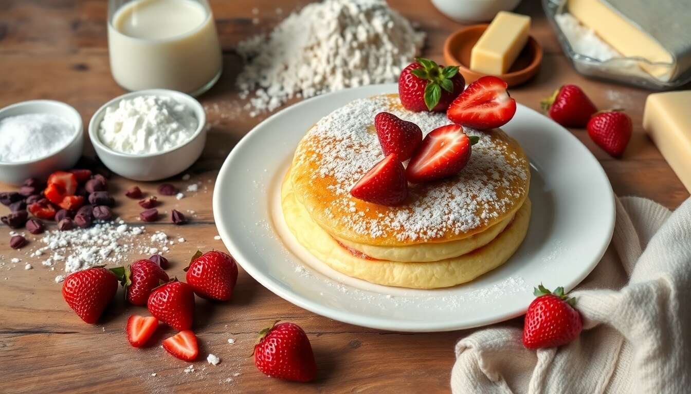 Omelette soufflée aux fraises : une douceur légère et fruitée