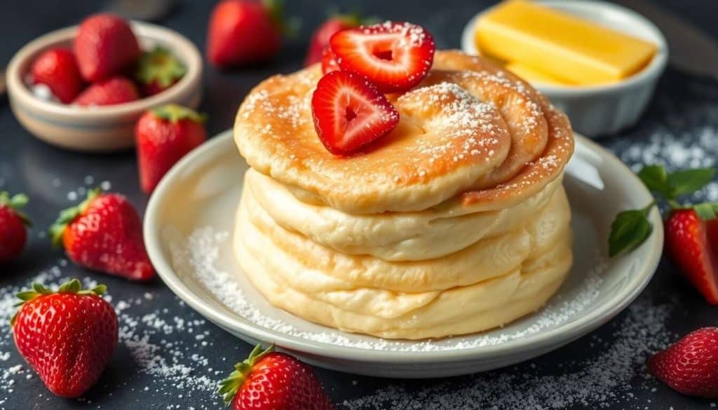 Omelette soufflée aux fraises macérées : délice fruité