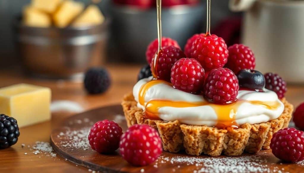 Tartelettes granola aux fruits rouges : recette facile et délicieuse