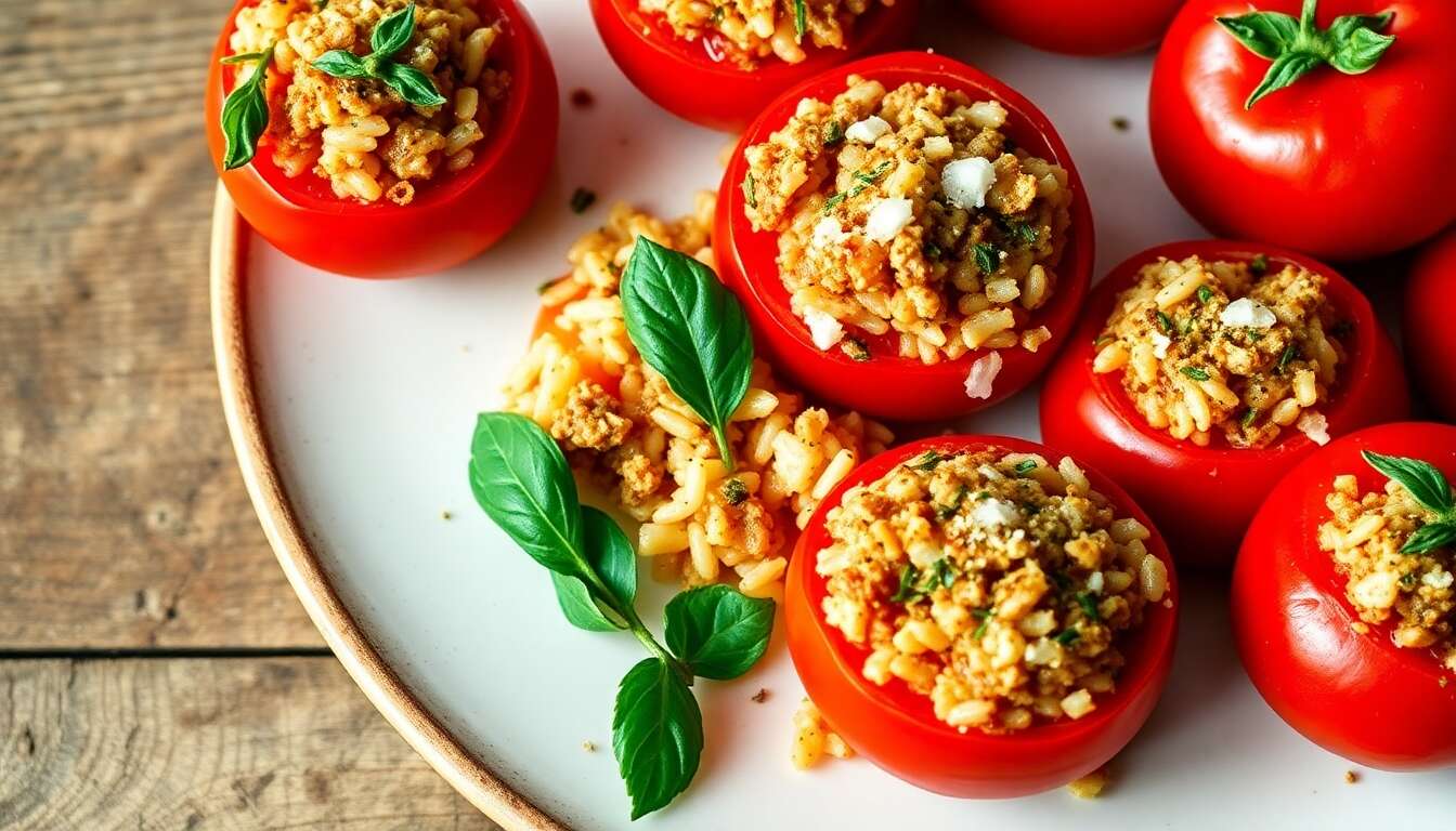 Tomates farcies simples : recette facile et savoureuse