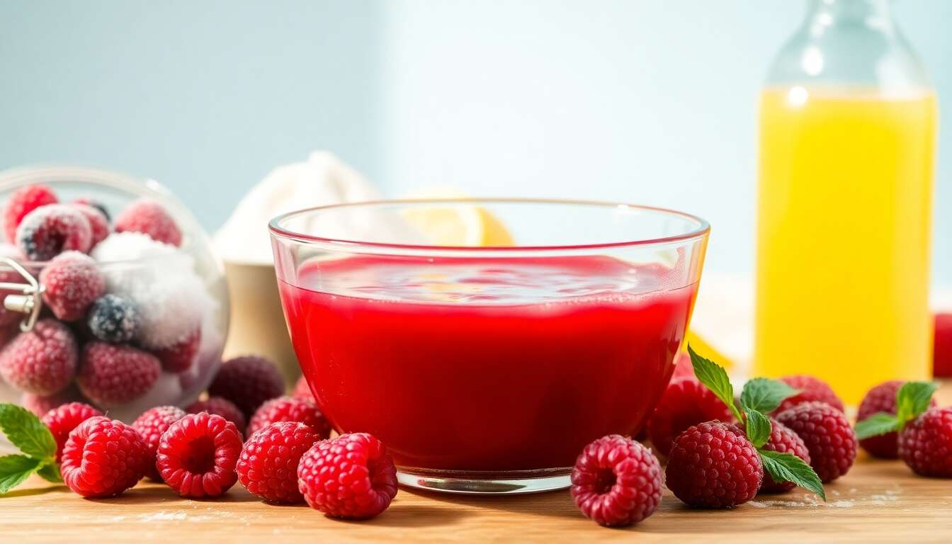 Coulis de framboises maison : recette facile et rapide