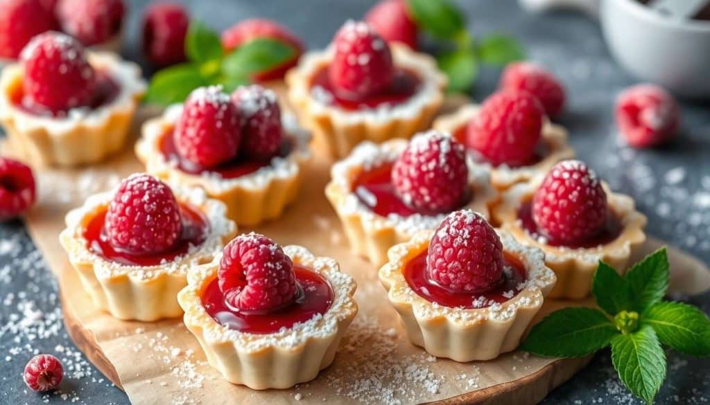 Recette de tartelettes aux framboises inratables