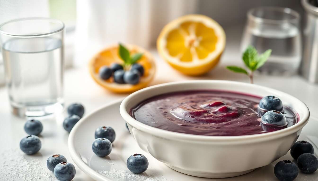 Coulis de myrtille au Thermomix : recette facile et rapide