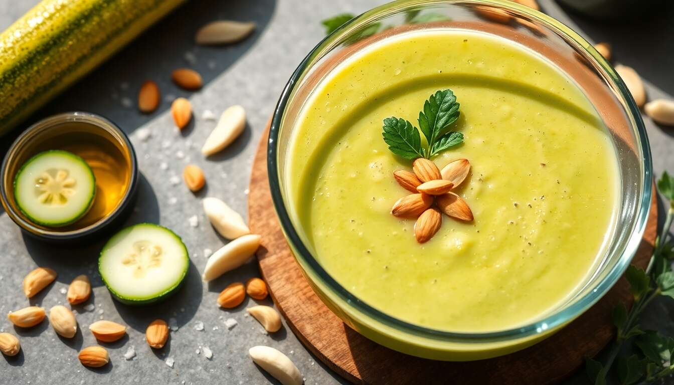 Gaspacho de Courgettes : recette Fraîche et Savoureuse