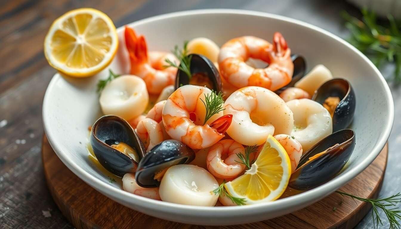 Salade de la mer : recette fraîcheur aux fruits de mer