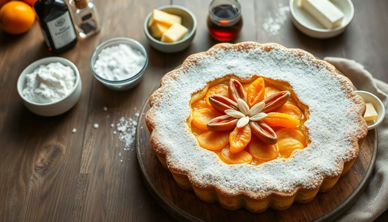 Clafoutis aux abricots et amandes de Cyril Lignac : recette gourmande