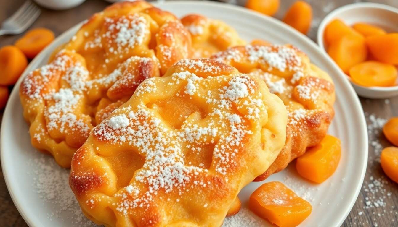 Beignets aux abricots : recette savoureuse et facile