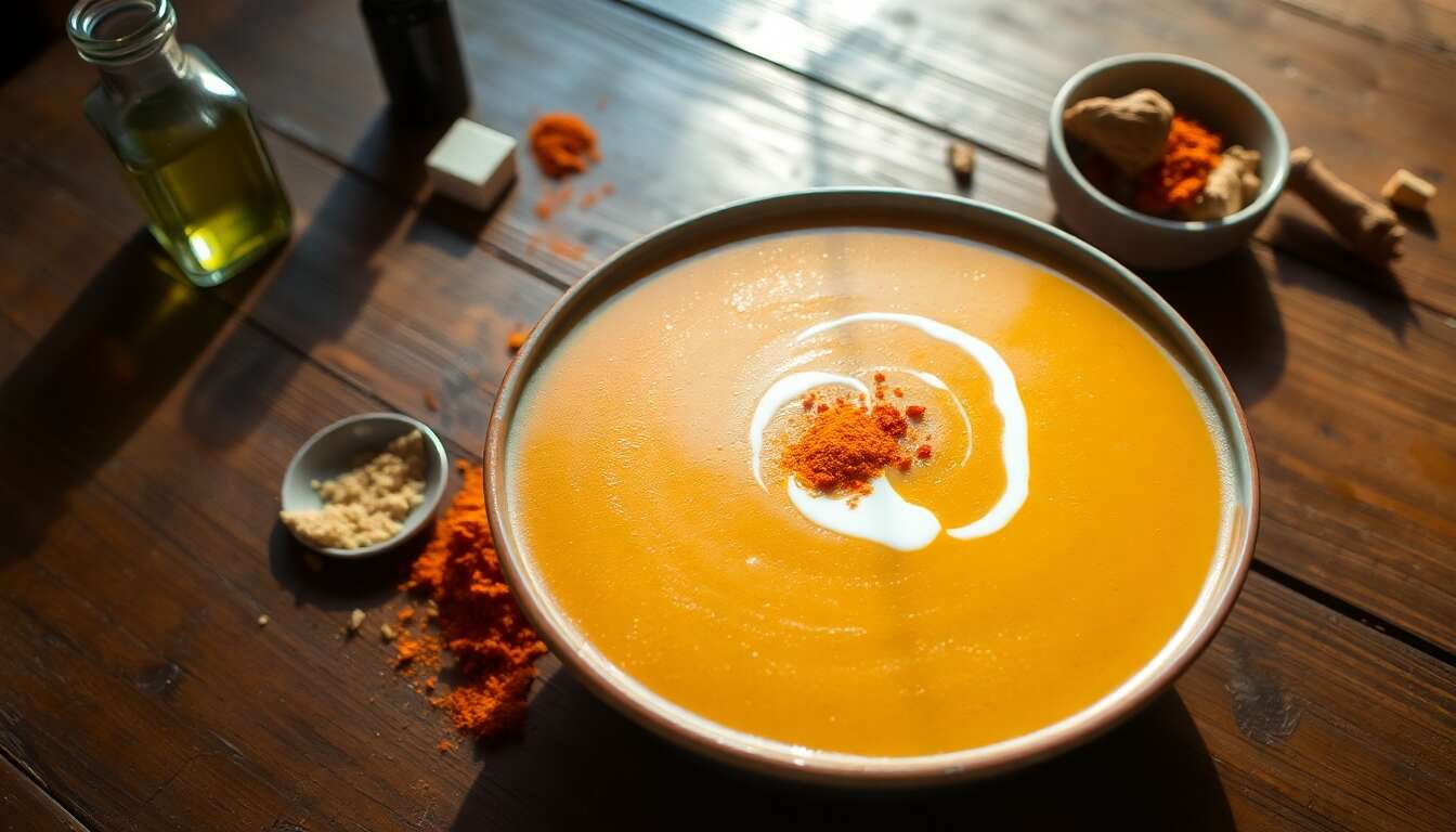 Velouté du Soleil : recette Éclatante et Savoureuse