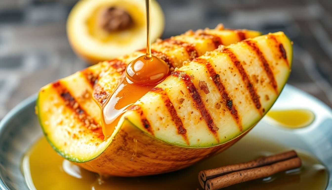 Melon grillé au barbecue : recette estivale savoureuse