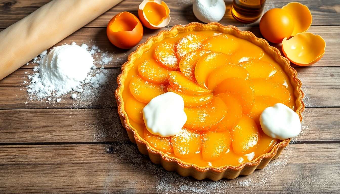 Tarte aux abricots : recette simple et rapide