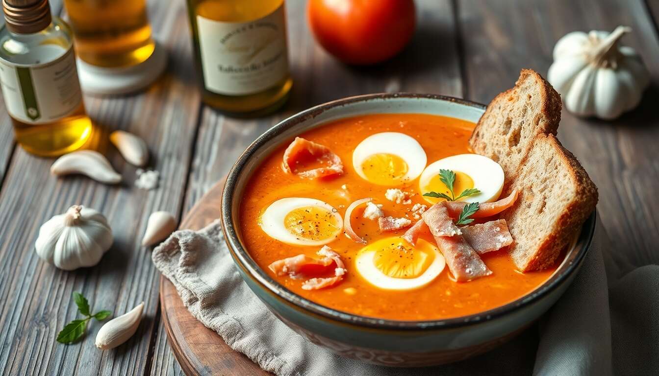 Salmorejo : recette de soupe froide andalouse