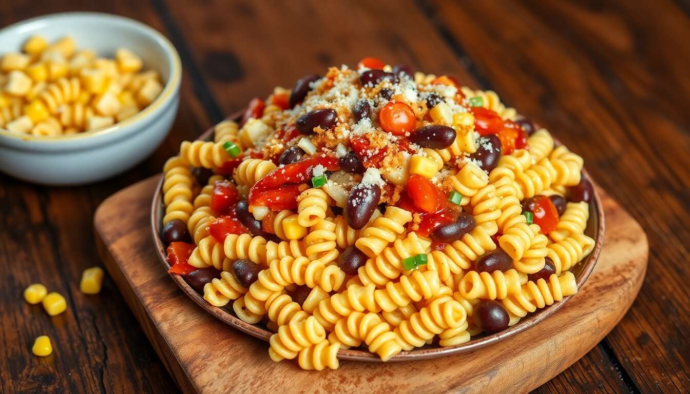 Salade de pâtes barbecue : recette savoureuse et facile