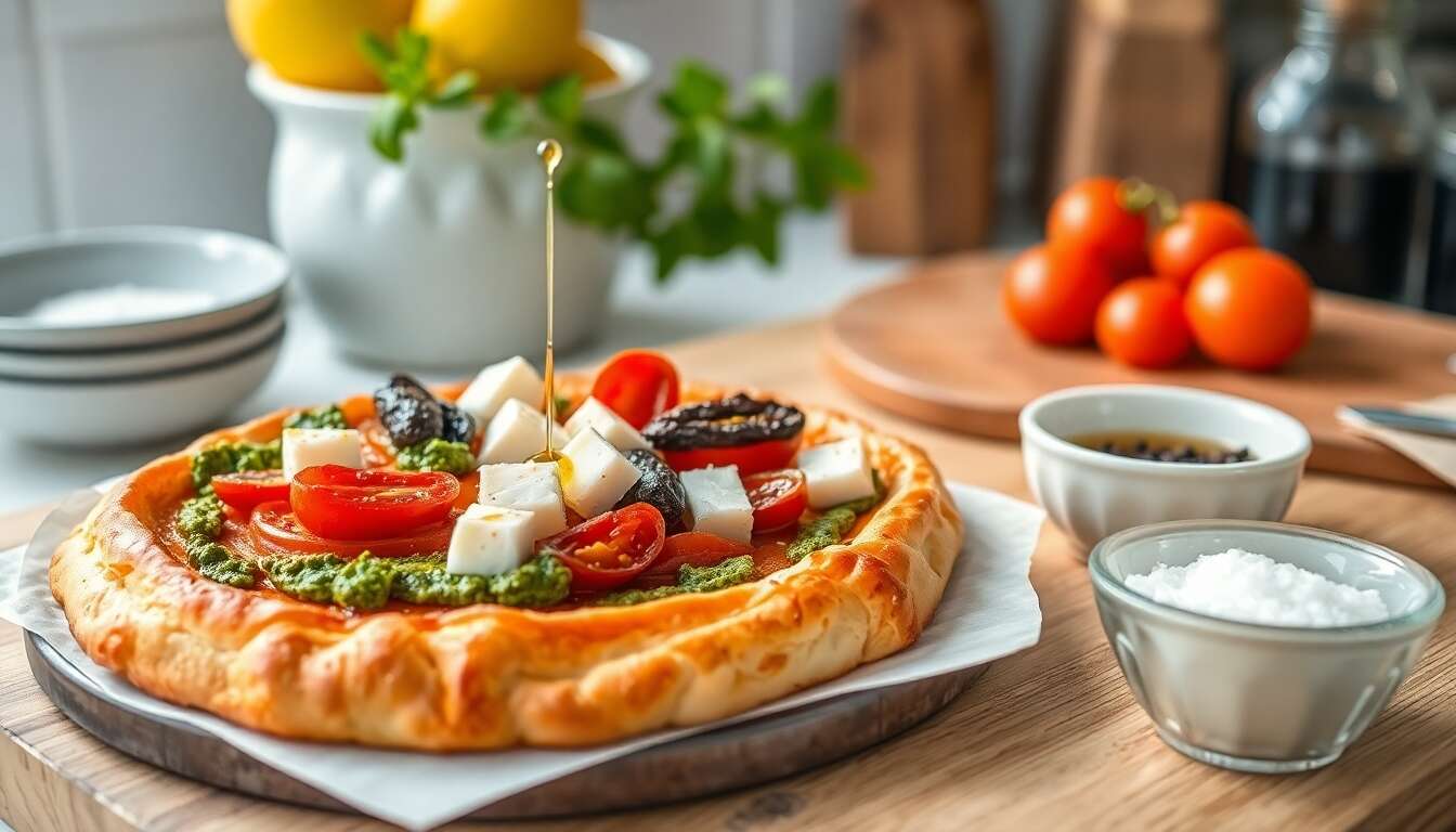Tarte aux tomates, pesto et Carré Frais : une recette gourmande