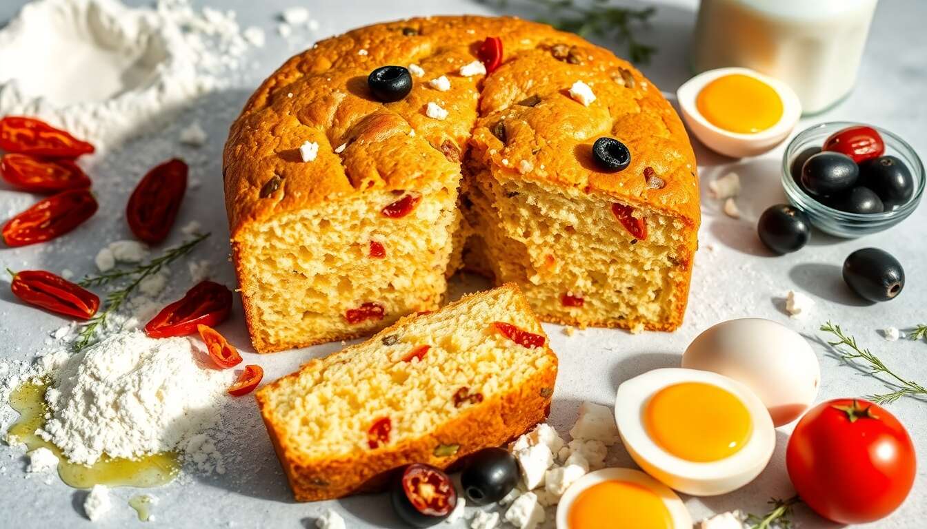 Cake aux légumes du soleil : recette savoureuse et colorée