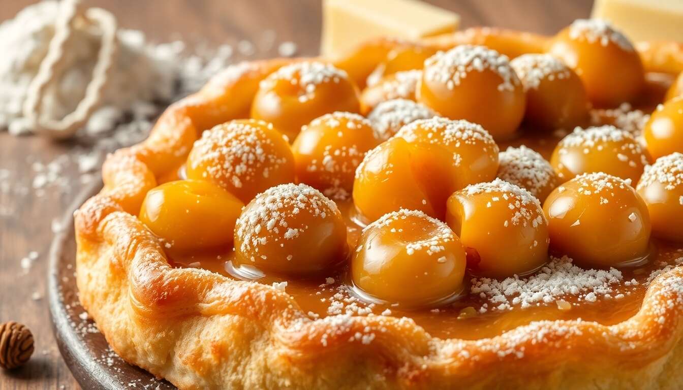 Tarte aux mirabelles de Luana Belmondo : recette gourmande