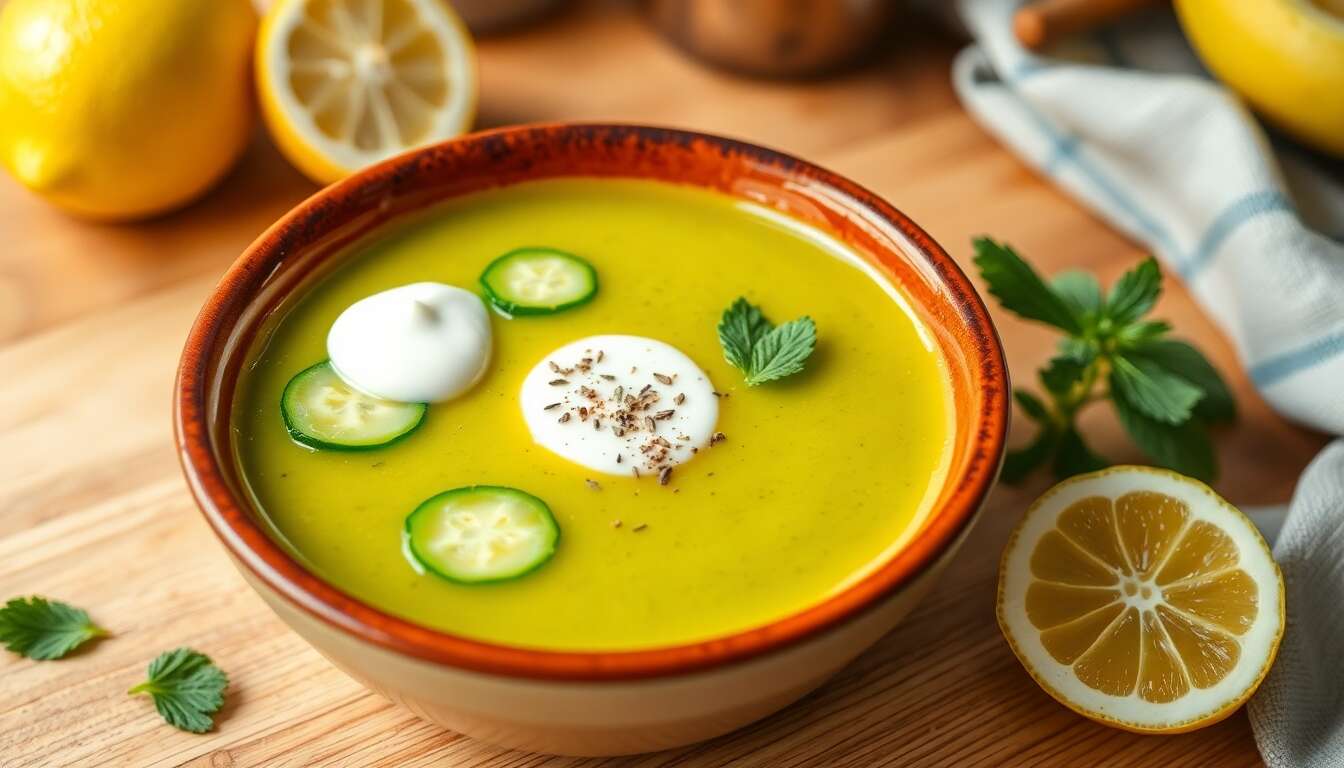 Soupe de concombres : recette rafraîchissante et facile