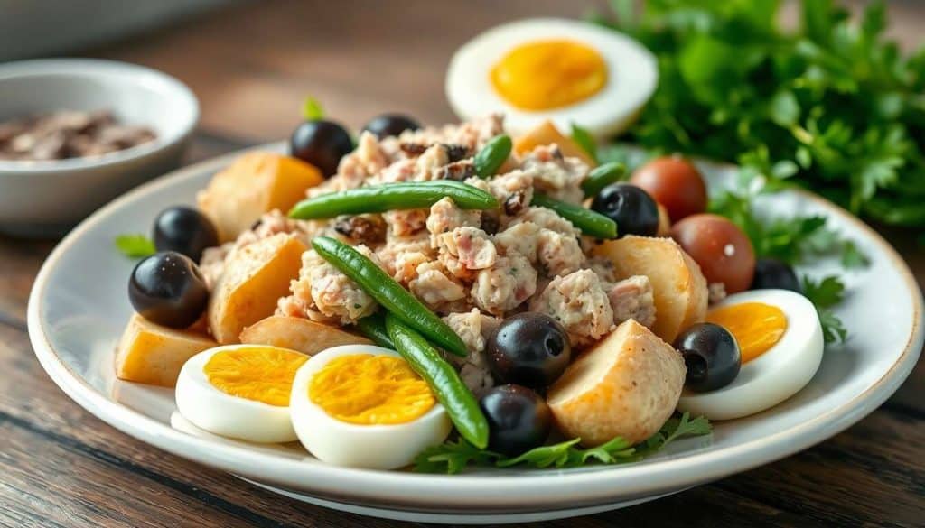 Salade niçoise rapide : recette facile et savoureuse