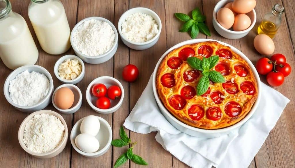 Clafoutis aux tomates cerises : recette facile et savoureuse