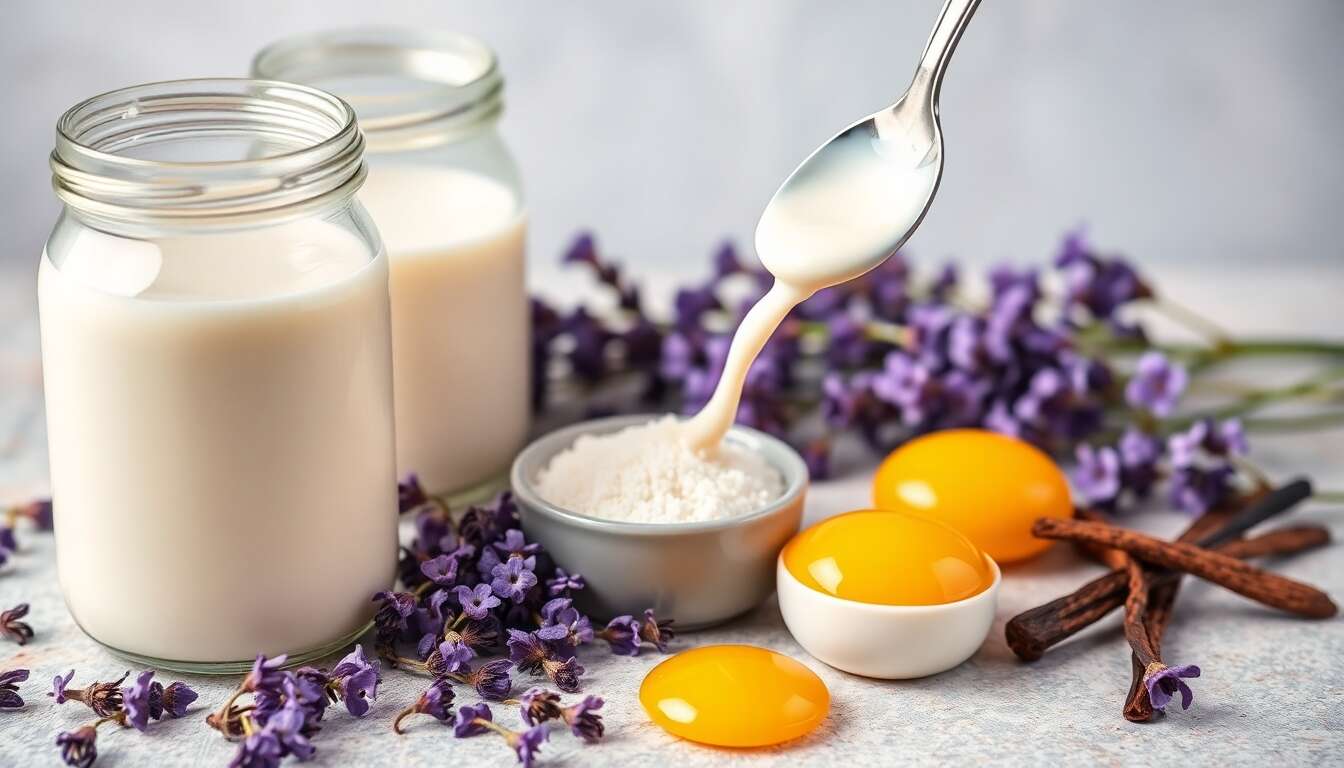 Glace à la lavande au Thermomix : recette facile et parfumée