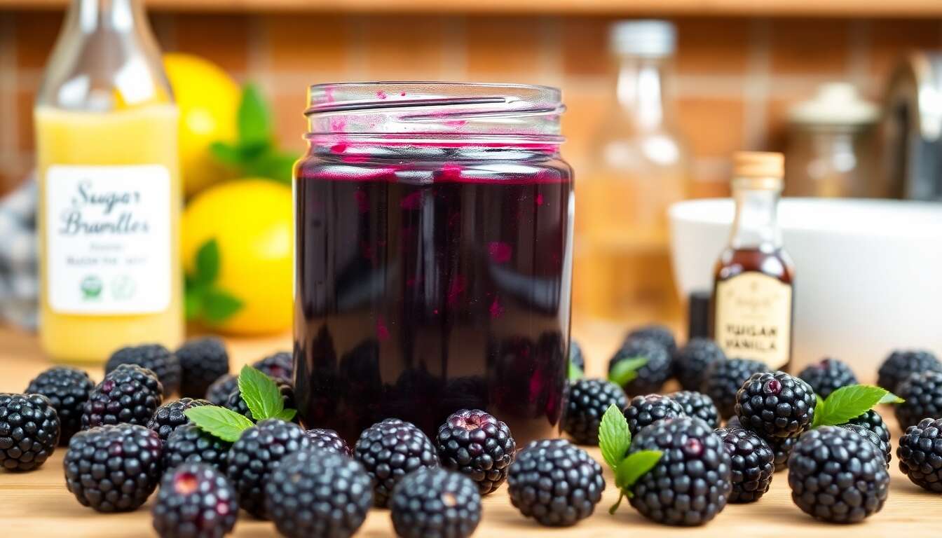 Confiture de mûres au Thermomix : recette facile et rapide