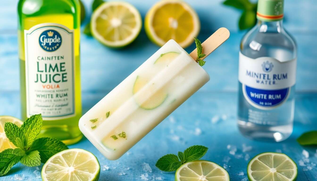 Recette d'esquimau façon mojito : fraîcheur estivale